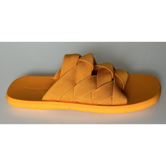 NIB $790 Bottega Veneta Intrecciato Starfish Tangerine Sandals 9 US (42) 651402 main image 5